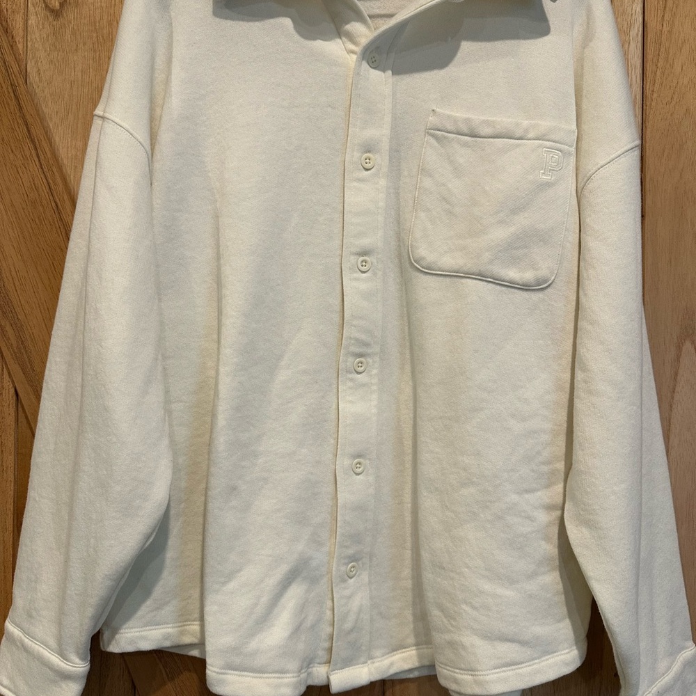 VS Pink Button Up Shirt